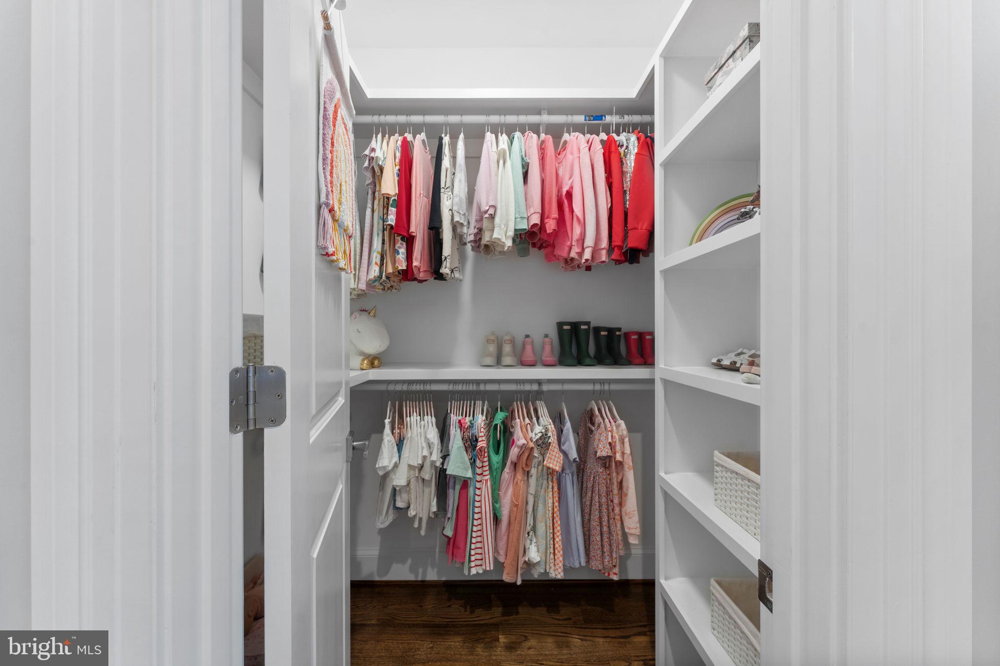 106 Tapawingo Road Southwest Vienna, VA 22180 - Photo 42 of 91 a view of walk in closet with clothes and shoes
