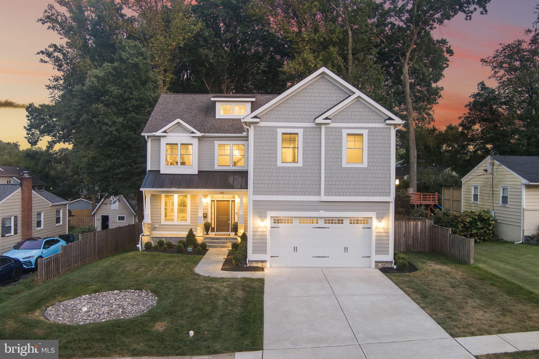 106 Tapawingo Road Southwest Vienna, VA 22180 - Photo 89 of 91 a front view of a house with a yard