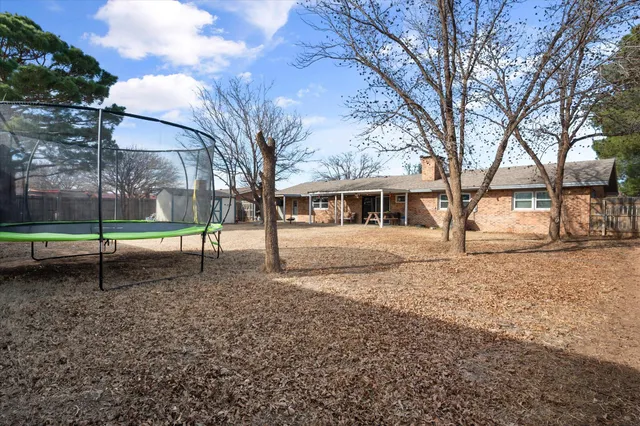 a view of road with trees