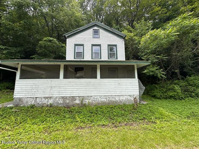 818 Cauterskill Road Catskill, NY 12414 - Photo 1 of 17 a view of a house with a yard