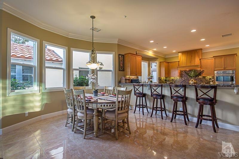 12366 Nelson Road Moorpark, CA 93021 - Photo 17 of 67 a view of a dining room with furniture window and outdoor view
