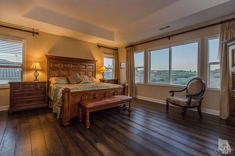 12366 Nelson Road Moorpark, CA 93021 - Photo 35 of 67 a bedroom with a bed and a large window