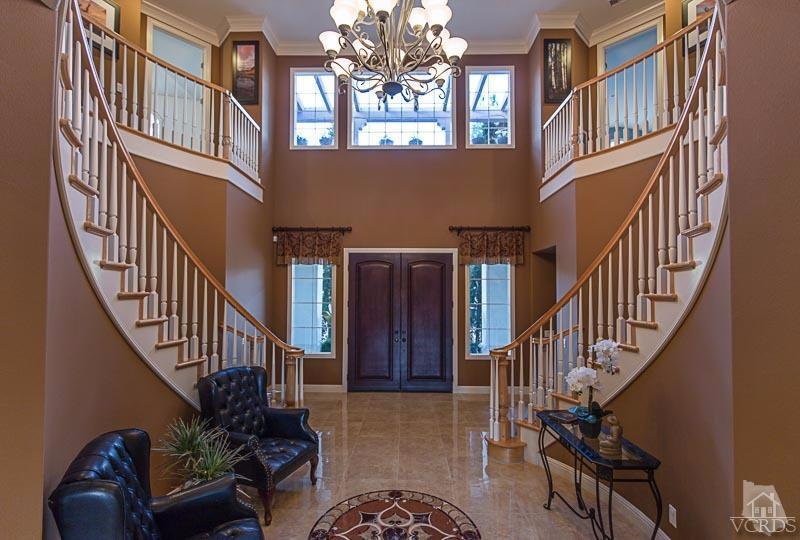 12366 Nelson Road Moorpark, CA 93021 - Photo 9 of 67 a view of entryway livingroom and hall with wooden floor