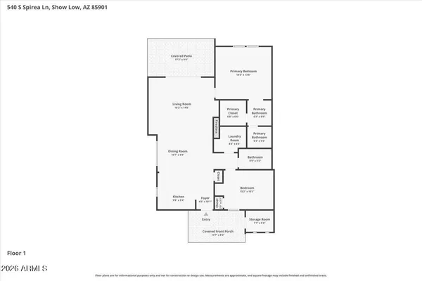 $399,000 | 540 South Spirea Lane, Show Low, AZ 85901