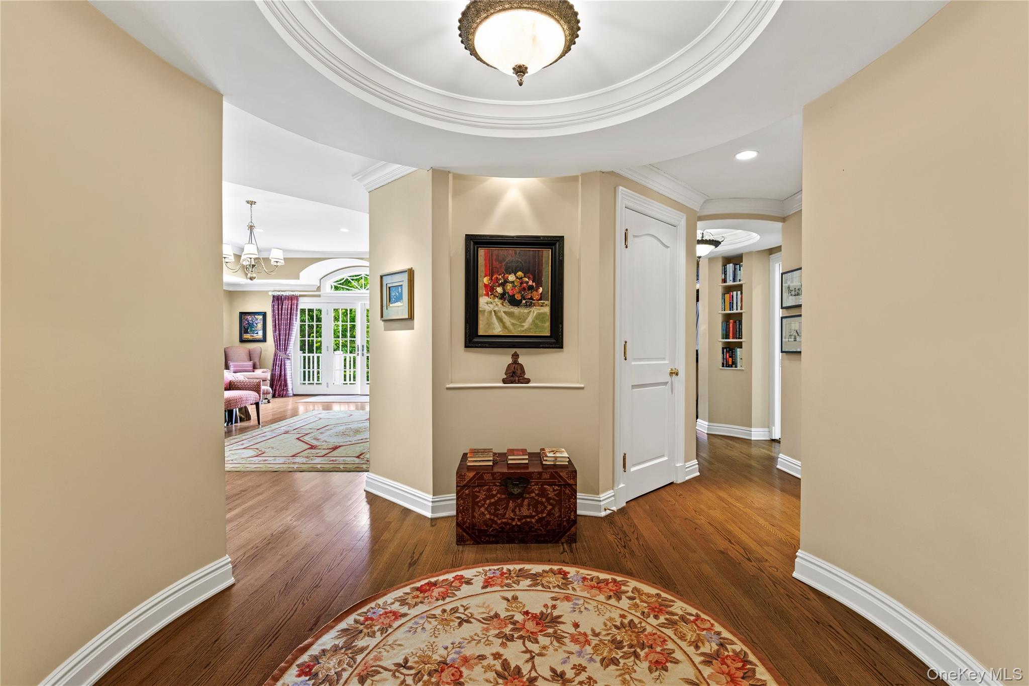 63 Old Mill River Road Pound Ridge, NY 10576 - Photo 26 of 47 a living room with furniture and wooden floor
