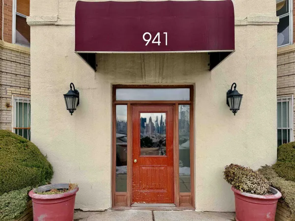 a front view of a house with entryway
