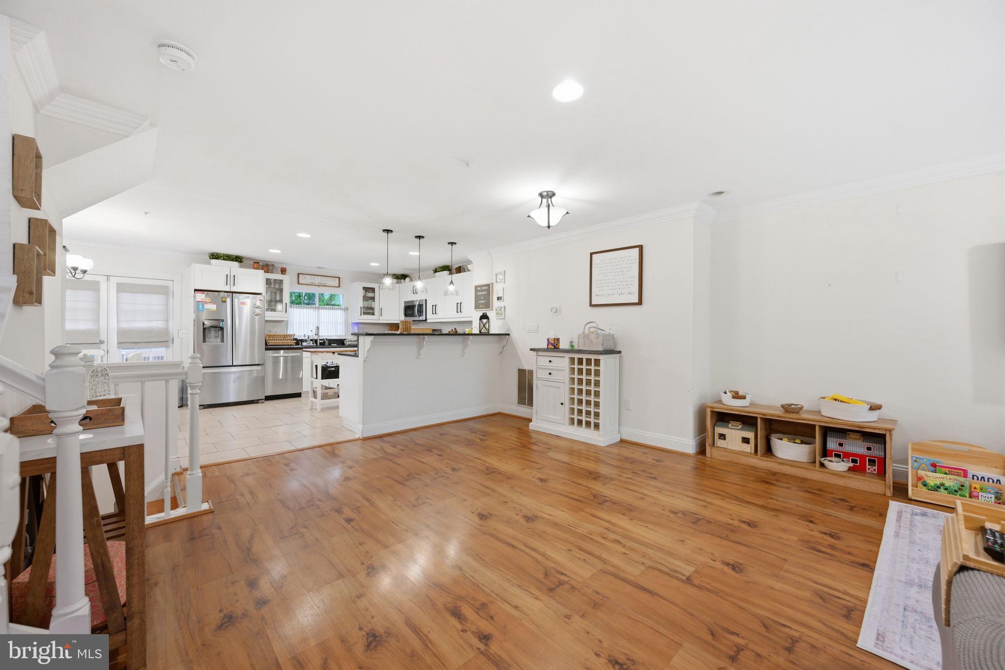 2355 Massanutten Drive Silver Spring, MD 20906 - Photo 2 of 29 Open concept living and dining room.