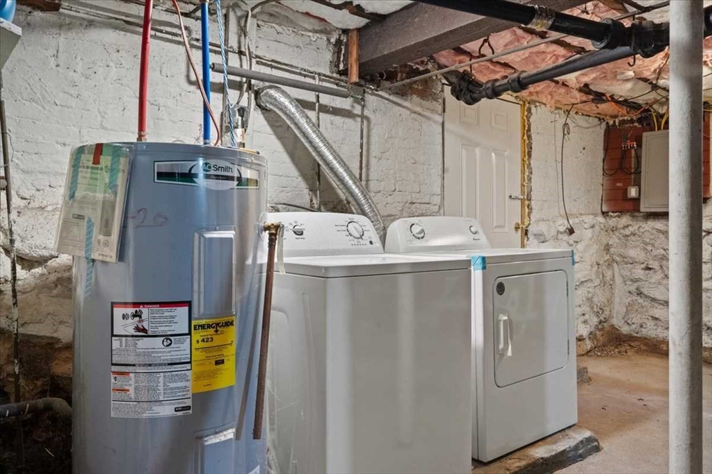 3 Wallace Street Worcester, MA 01605 - Photo 25 of 29 a utility room with dryer and washer