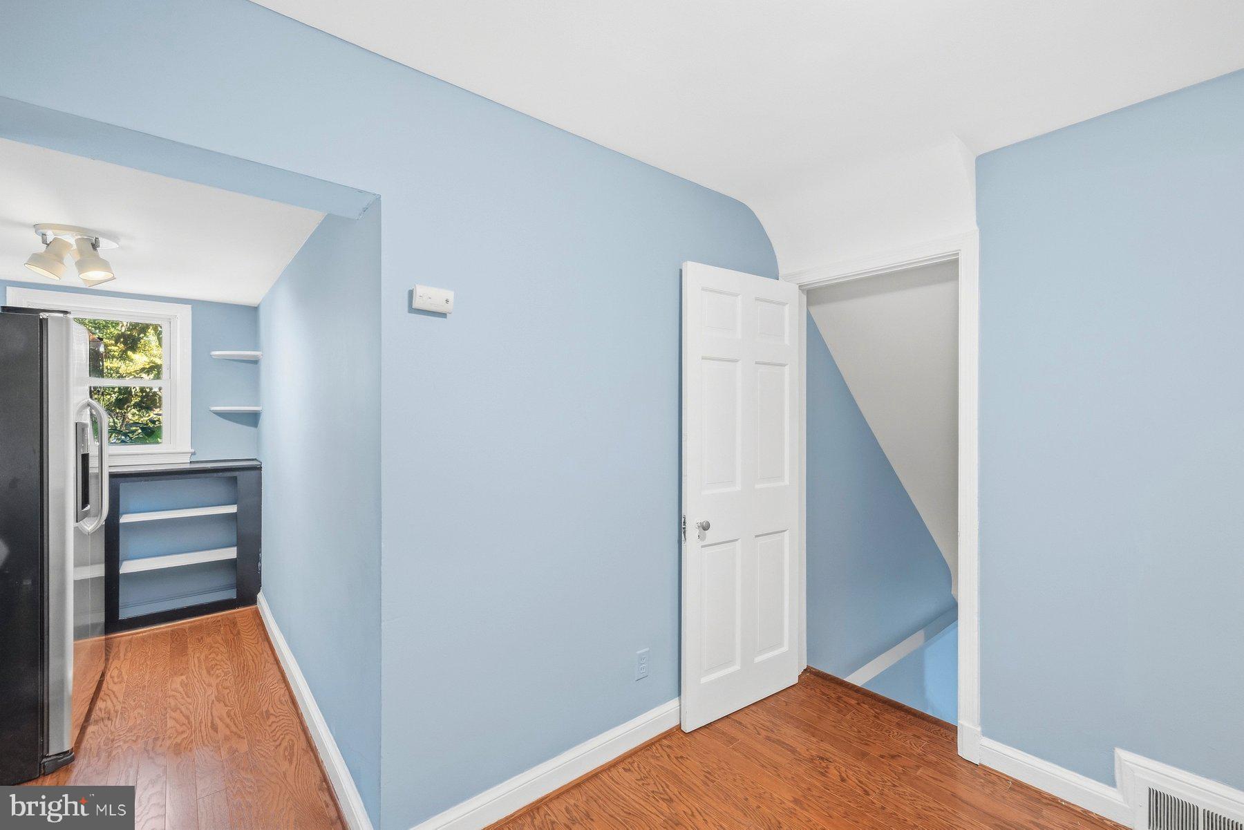 415 Schuyler Road Silver Spring, MD 20910 - Photo 13 of 32 View from kitchen to basement entrance
