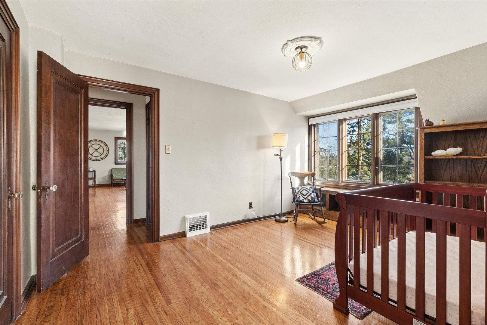 716 Terrace Drive Clinton, IA 52732 - Photo 56 of 78 a view of an empty room with wooden floor and a window