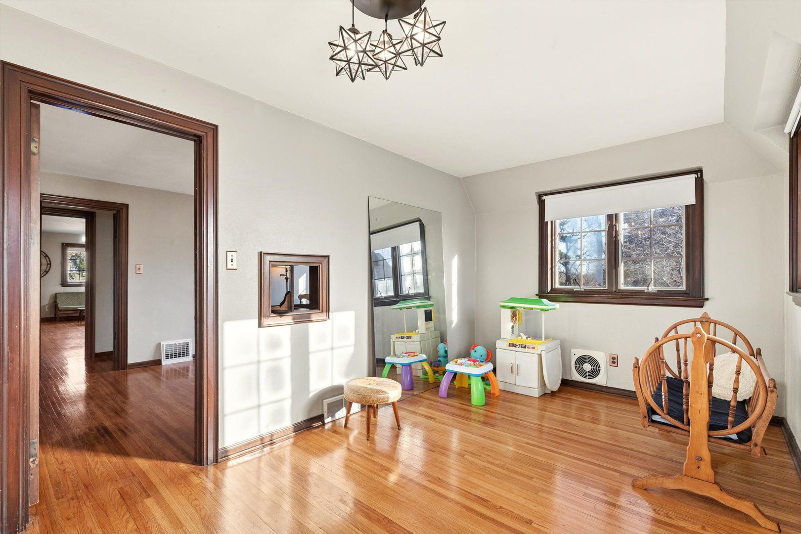 716 Terrace Drive Clinton, IA 52732 - Photo 58 of 78 a living room with furniture and wooden floor