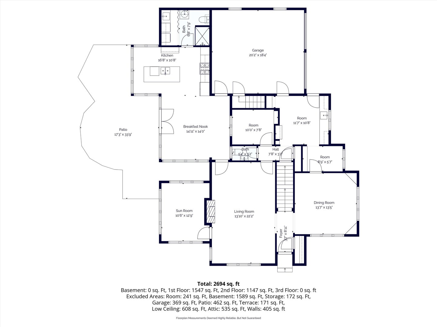 716 Terrace Drive Clinton, IA 52732 - Photo 75 of 78 a picture of floor plan