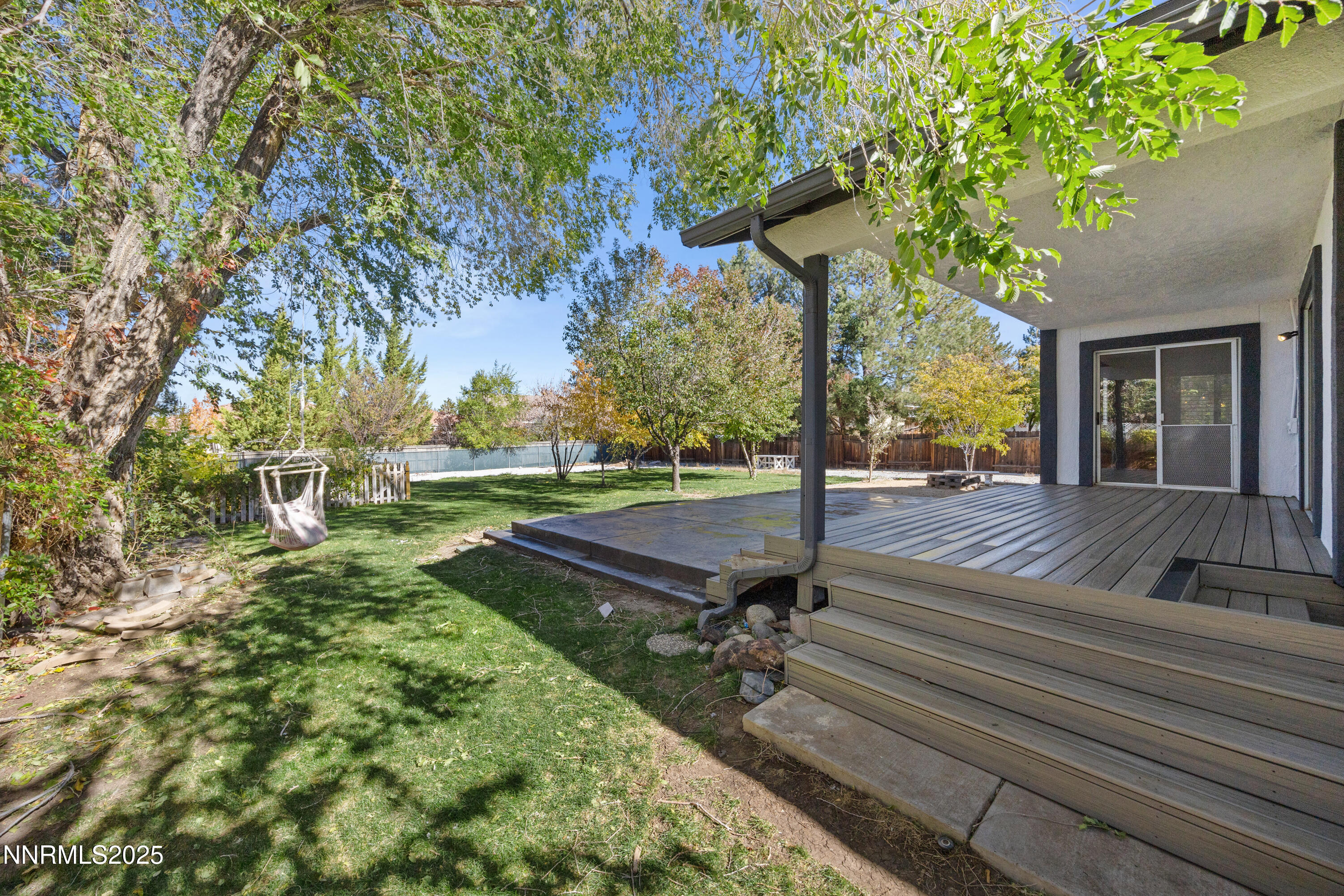 3510 Comstock Drive Reno, NV 89512 - Photo 31 of 37 a view of a backyard with sitting area