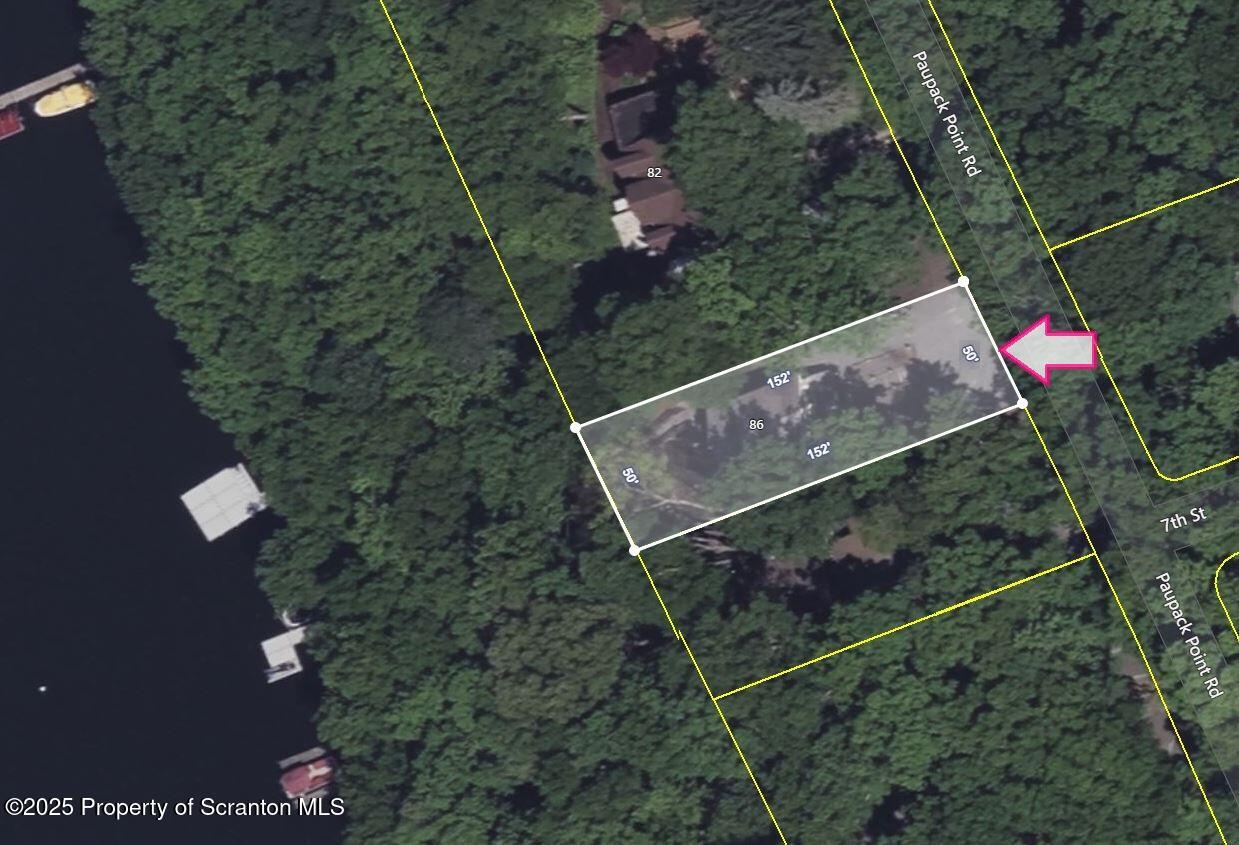 86 Paupack Point Road Hawley, PA 18428 - Photo 47 of 50 48 Aerial