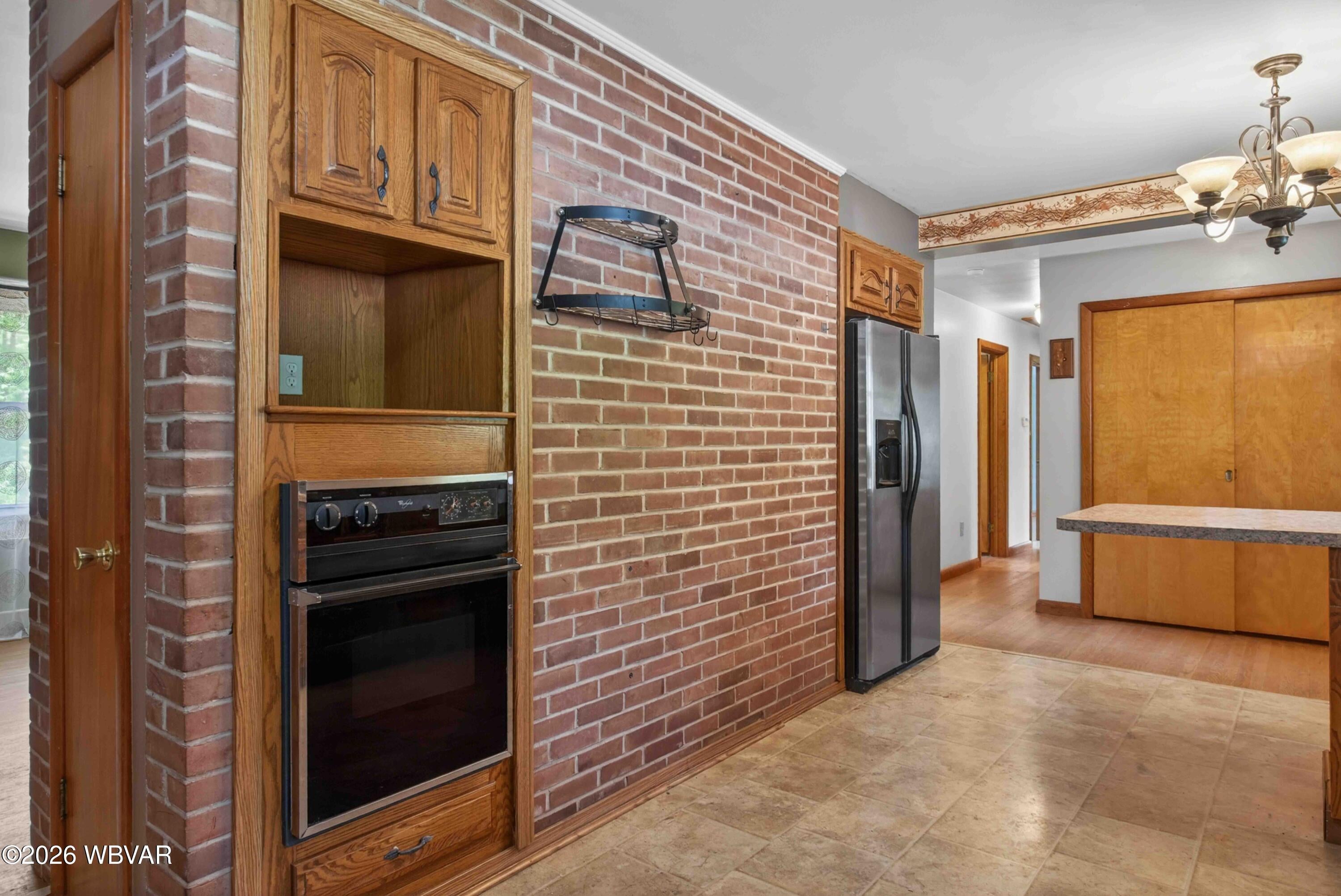 1050 Renovo Road Mill Hall, PA 17751 - Photo 8 of 63 Beautiful brick feature wall