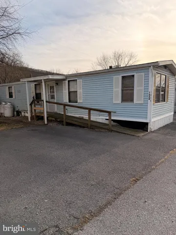 a backyard of a house