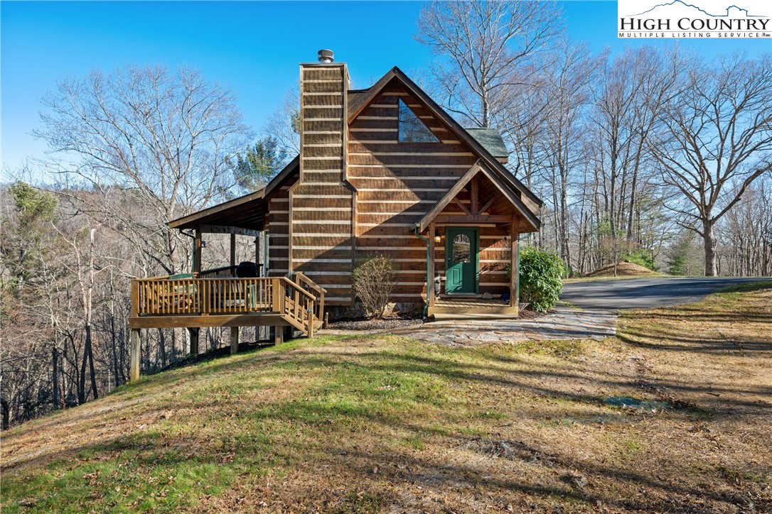 713 River Ridge Road Boone, NC 28607 - Photo 35 of 44 a front view of a house with a yard