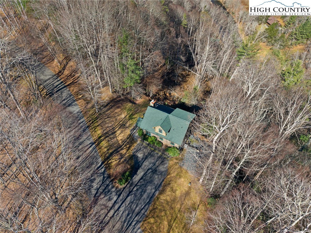 713 River Ridge Road Boone, NC 28607 - Photo 40 of 44 a view of a yard with plants and trees