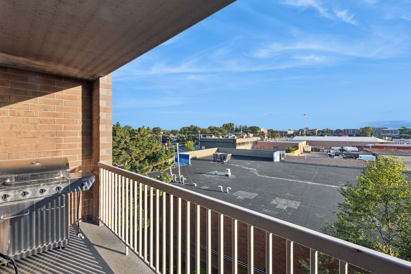 7450 North Waukegan Road, Unit 404 Niles, IL 60714 - Photo 14 of 21 a view of city from a balcony
