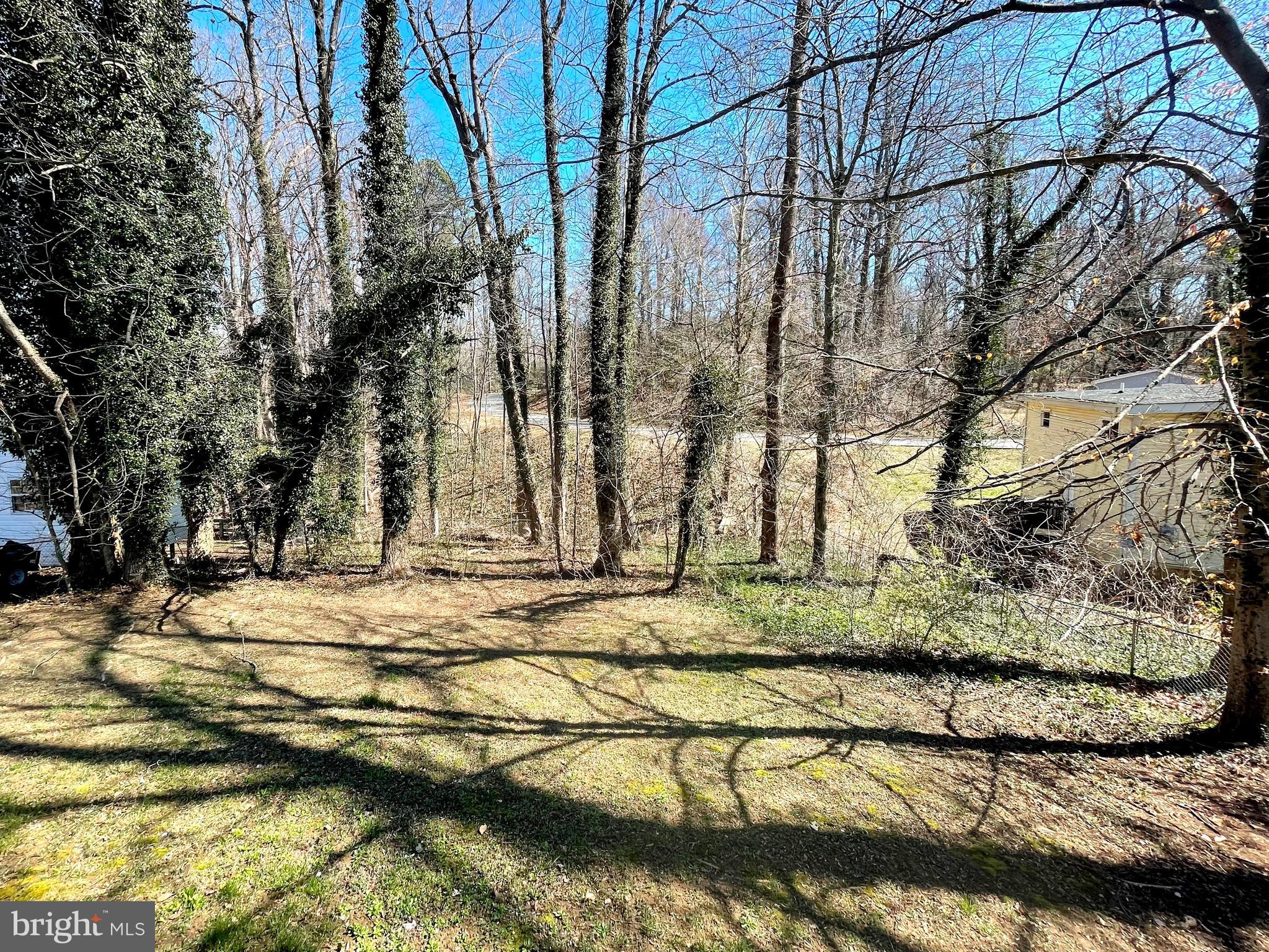 8264 Sycamore Road Lusby, MD 20657 - Photo 24 of 30 Fenced rear yard backing to wooded privacy