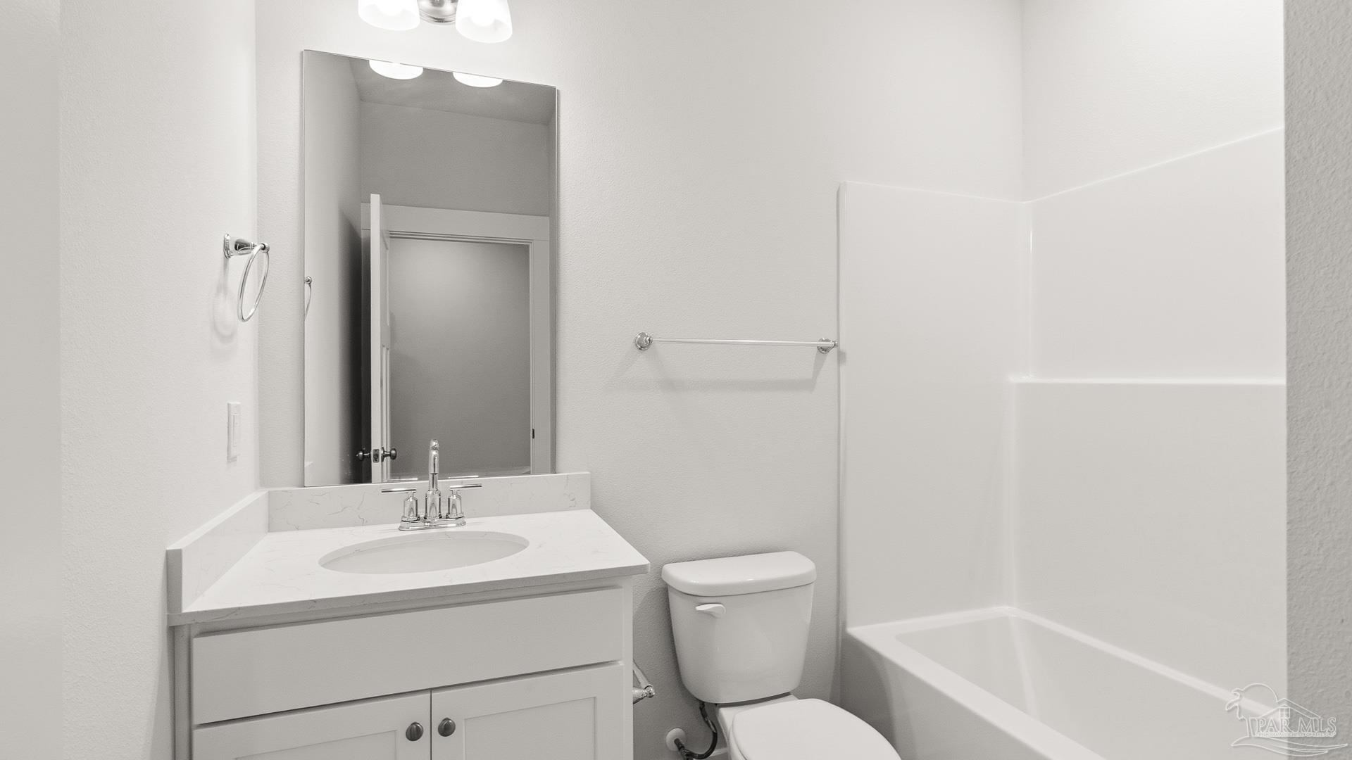 2800 Water Birch Road Cantonment, FL 32533 - Photo 9 of 37 a bathroom with a sink toilet and shower