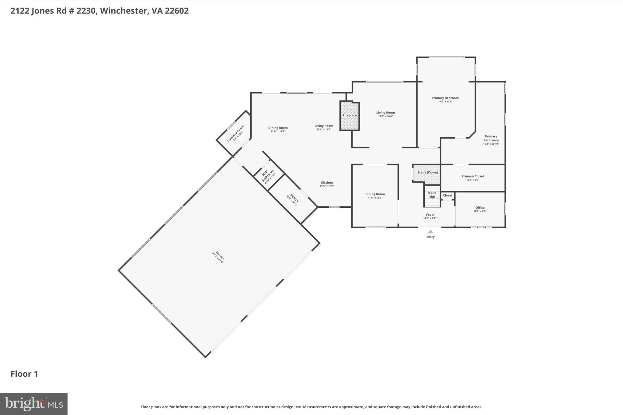 2230 Jones Road Winchester, VA 22602 - Photo 82 of 83 Floor-1