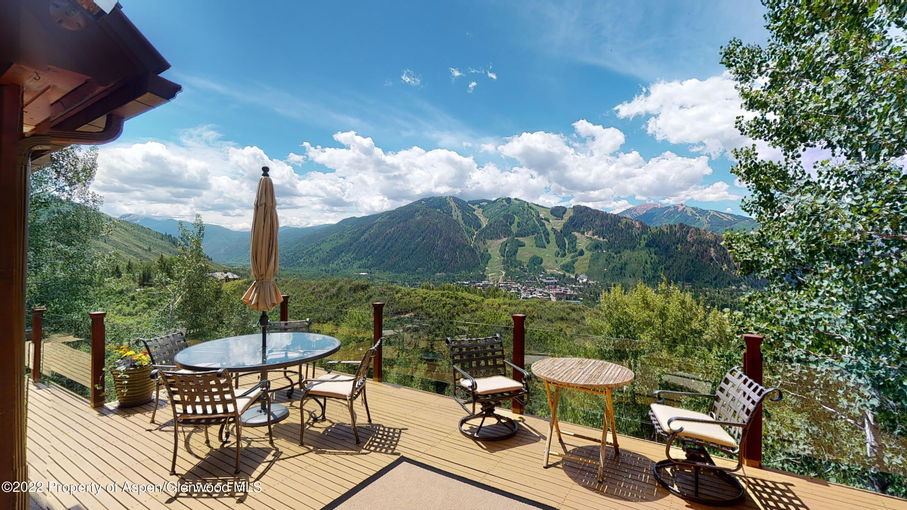 346 East Reds Road Aspen, CO 81612 - Photo 32 of 41 a view of a patio with iron fence