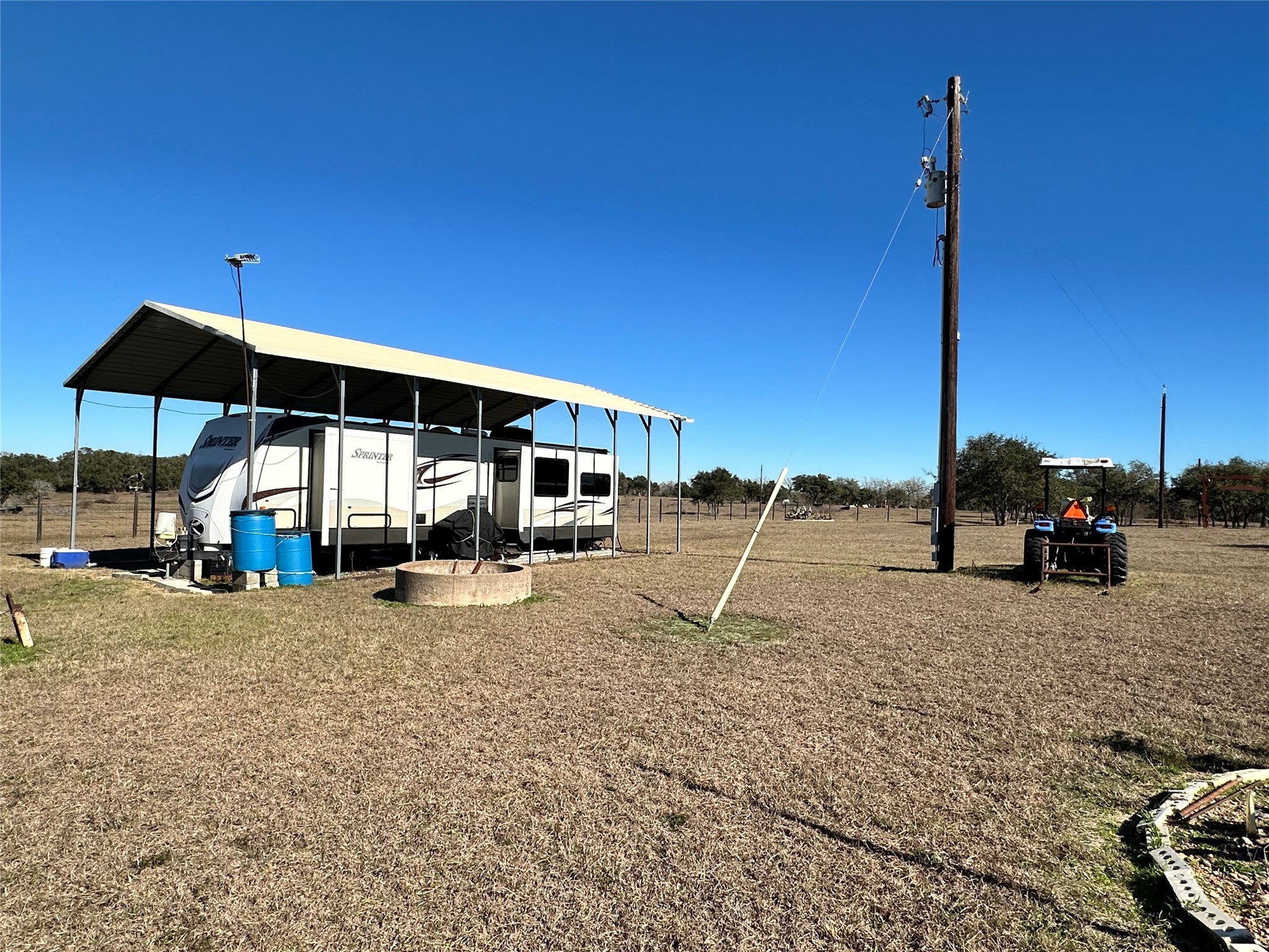 Tbd-a Garrett Road Yoakum, TX 77995 - Photo 12 of 13 a view of a house with backyard and sitting area