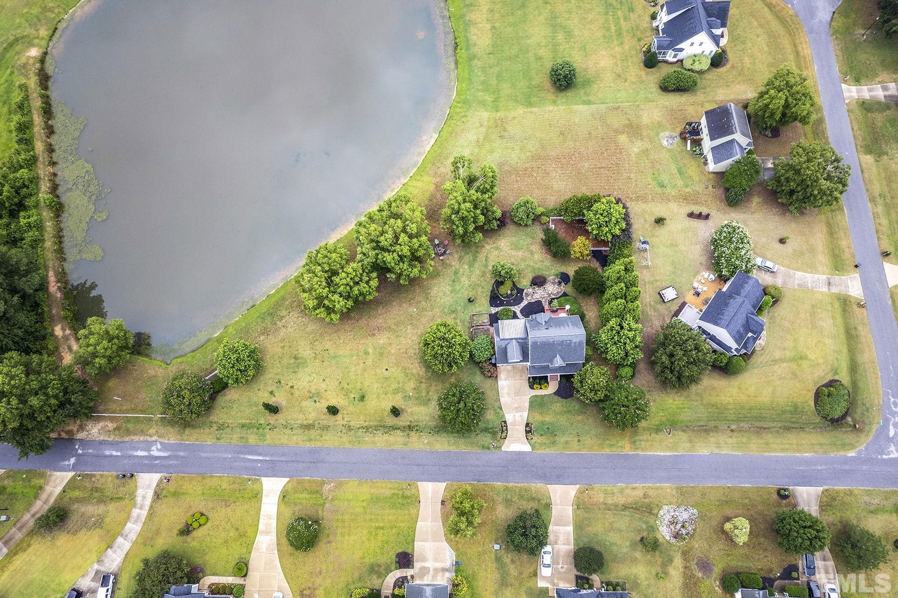 4933 Contender Drive Raleigh, NC 27603 - Photo 2 of 37 an aerial view of a