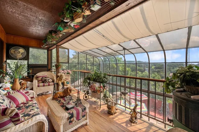 a view of living room with furniture
