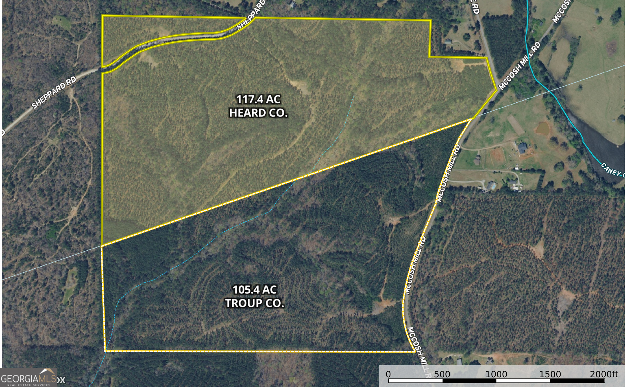 105 Acres On Mccosh Mill Road LaGrange, GA 30240 - Photo 2 of 25 a view of a wall