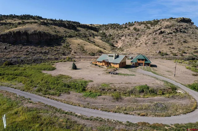a view of outdoor space with seating area