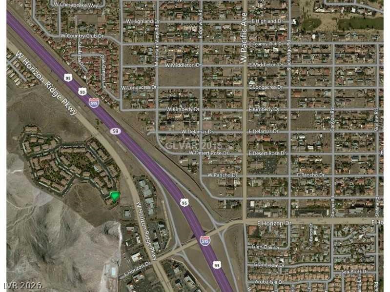 231 West Horizon Ridge Parkway, Unit 417 Henderson, NV 89012 - Photo 37 of 39 Aerial overview of property's location