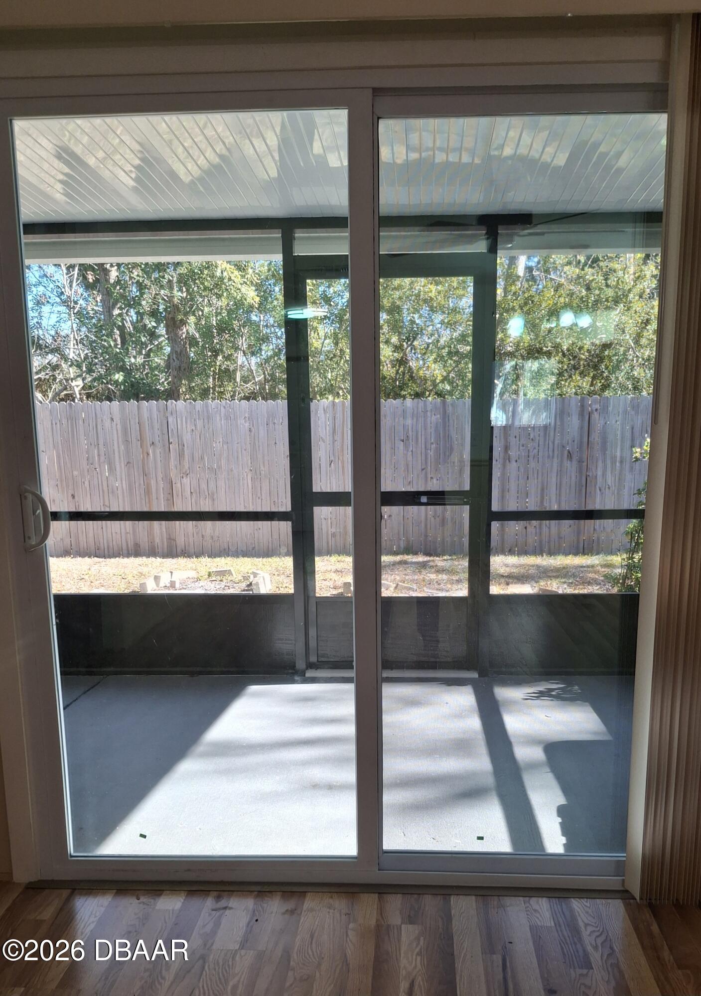 1302 Deer Springs Road Port Orange, FL 32129 - Photo 21 of 43 a view of a back yard from a window