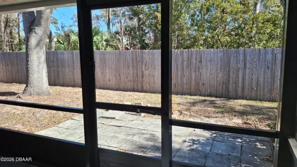 a view of a porch