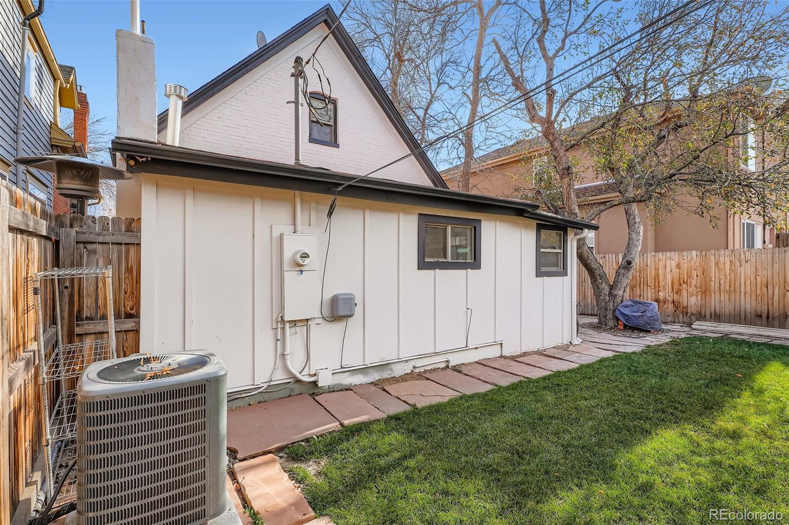 3531 Quitman Street Denver, CO 80212 - Photo 22 of 26 a backyard of a house with seating space