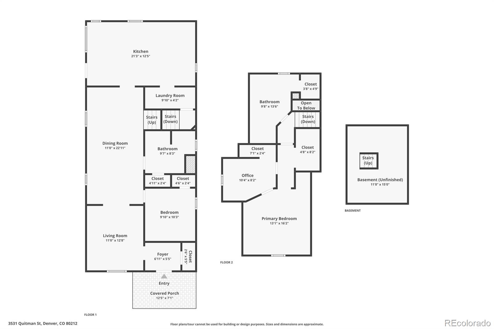 3531 Quitman Street Denver, CO 80212 - Photo 23 of 26 a picture of a floor plan