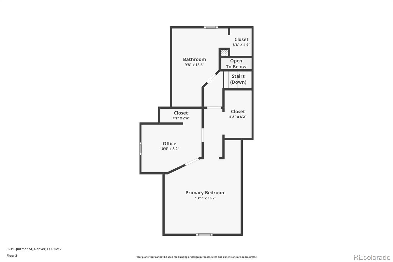 3531 Quitman Street Denver, CO 80212 - Photo 25 of 26 a picture of a floor plan