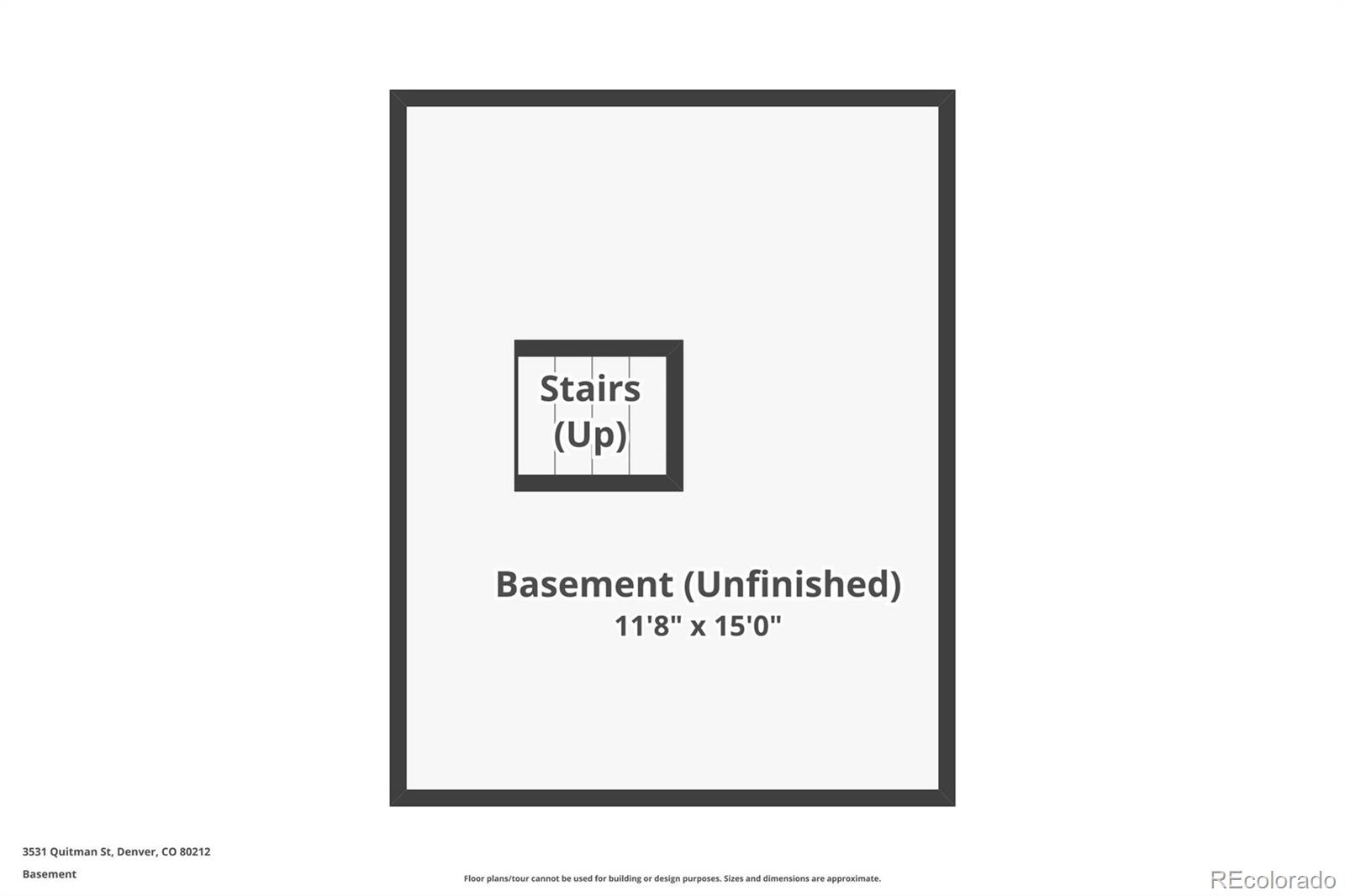 3531 Quitman Street Denver, CO 80212 - Photo 26 of 26 a picture of floor plan
