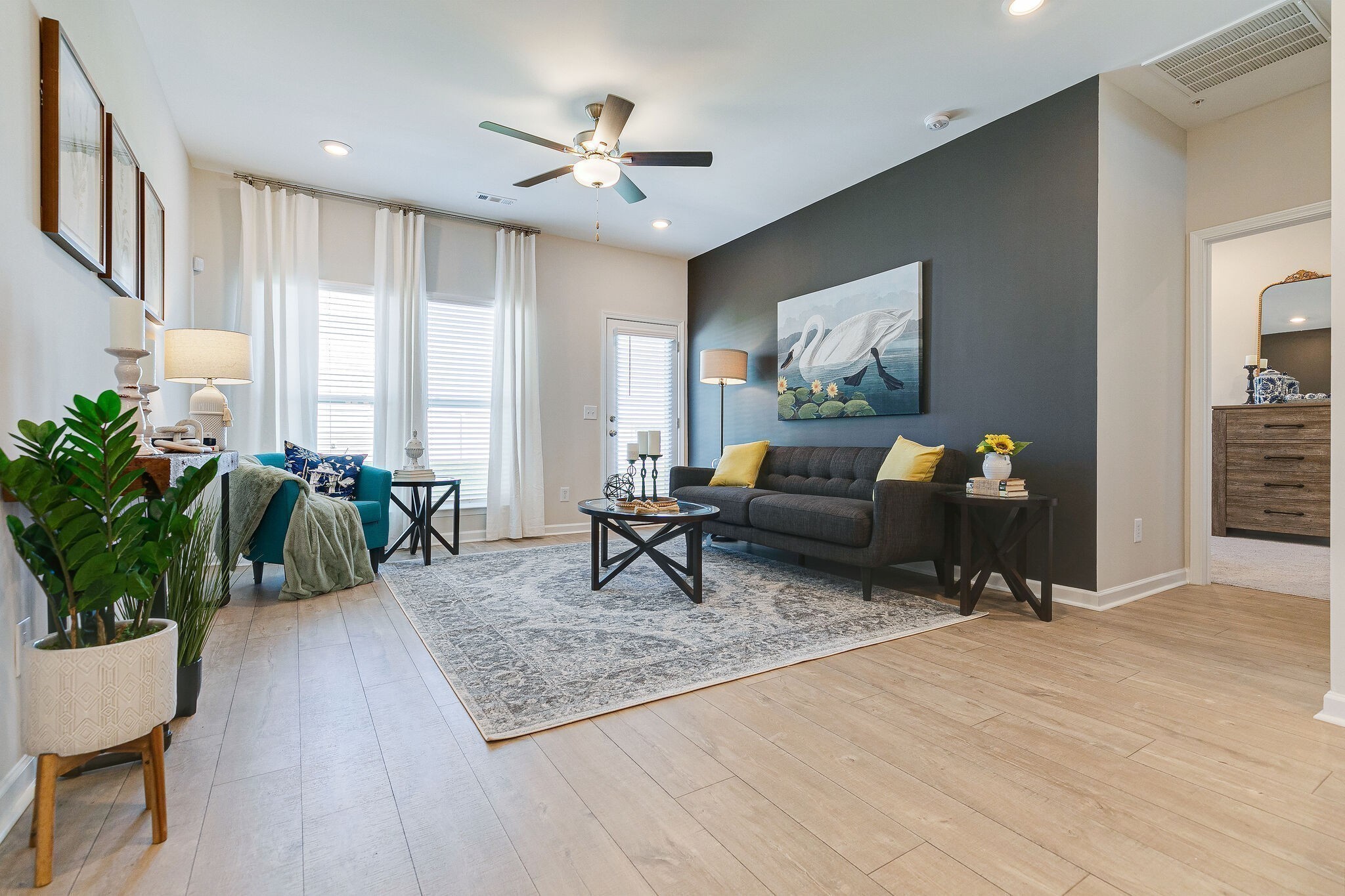 1180 Short Street Spring Hill, TN 37174 - Photo 11 of 19 a living room with furniture and wooden floor