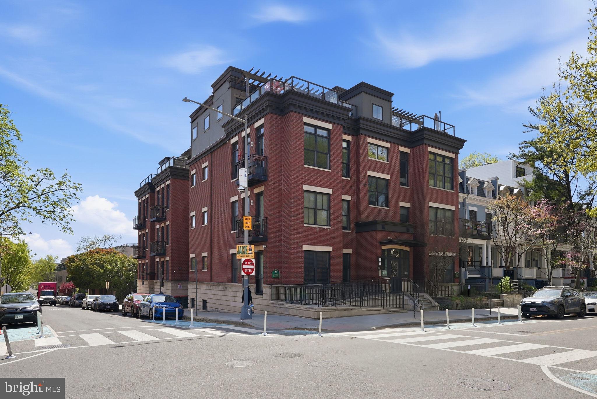 1700 Euclid Street Northwest, Unit B3 Washington, DC 20009 - Photo 1 of 17 a view of a building and a street