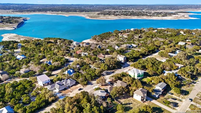 an aerial view of beach and ocean view