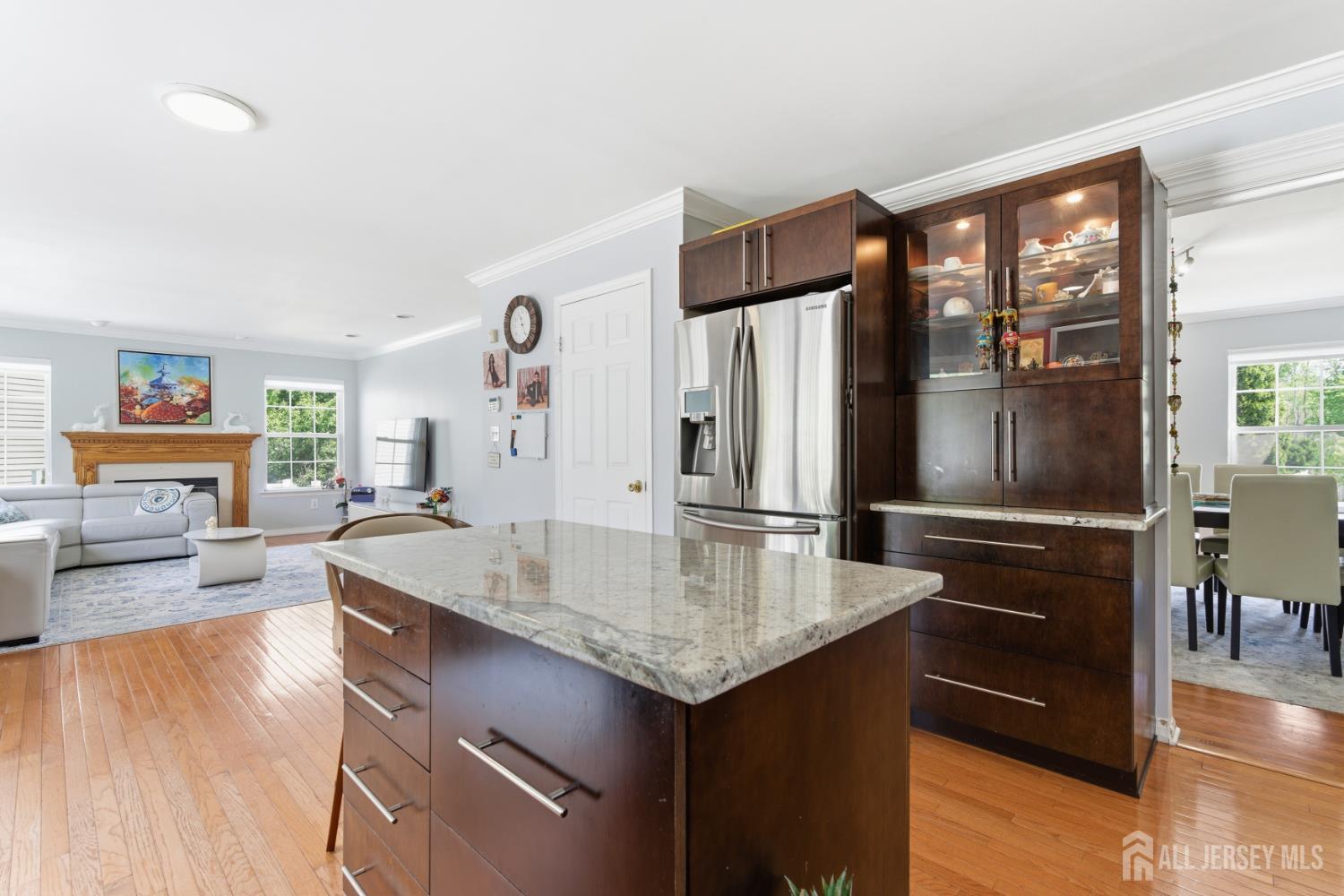 26 Alexis Lane Edison, NJ 08820 - Photo 14 of 39 a kitchen with stainless steel appliances granite countertop a refrigerator and a stove top oven