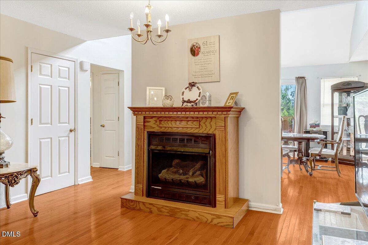 656 No Bottom Road Warrenton, NC 27589 - Photo 12 of 26 a living room with furniture and a fireplace