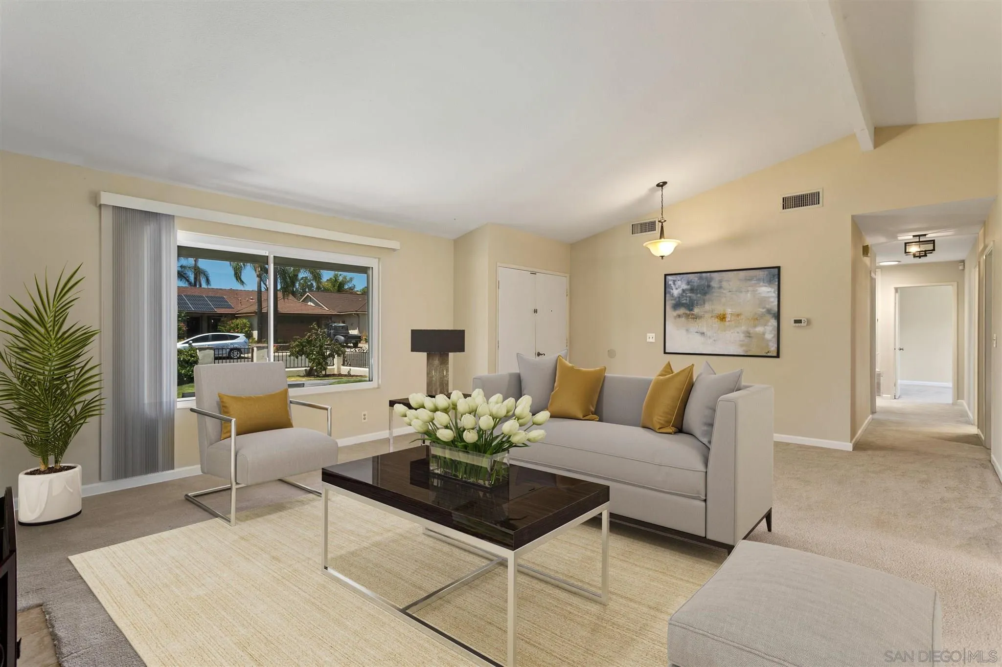 12805 Pinefield Road Poway, CA 92064 - Photo 5 of 31 a living room with furniture and a large window