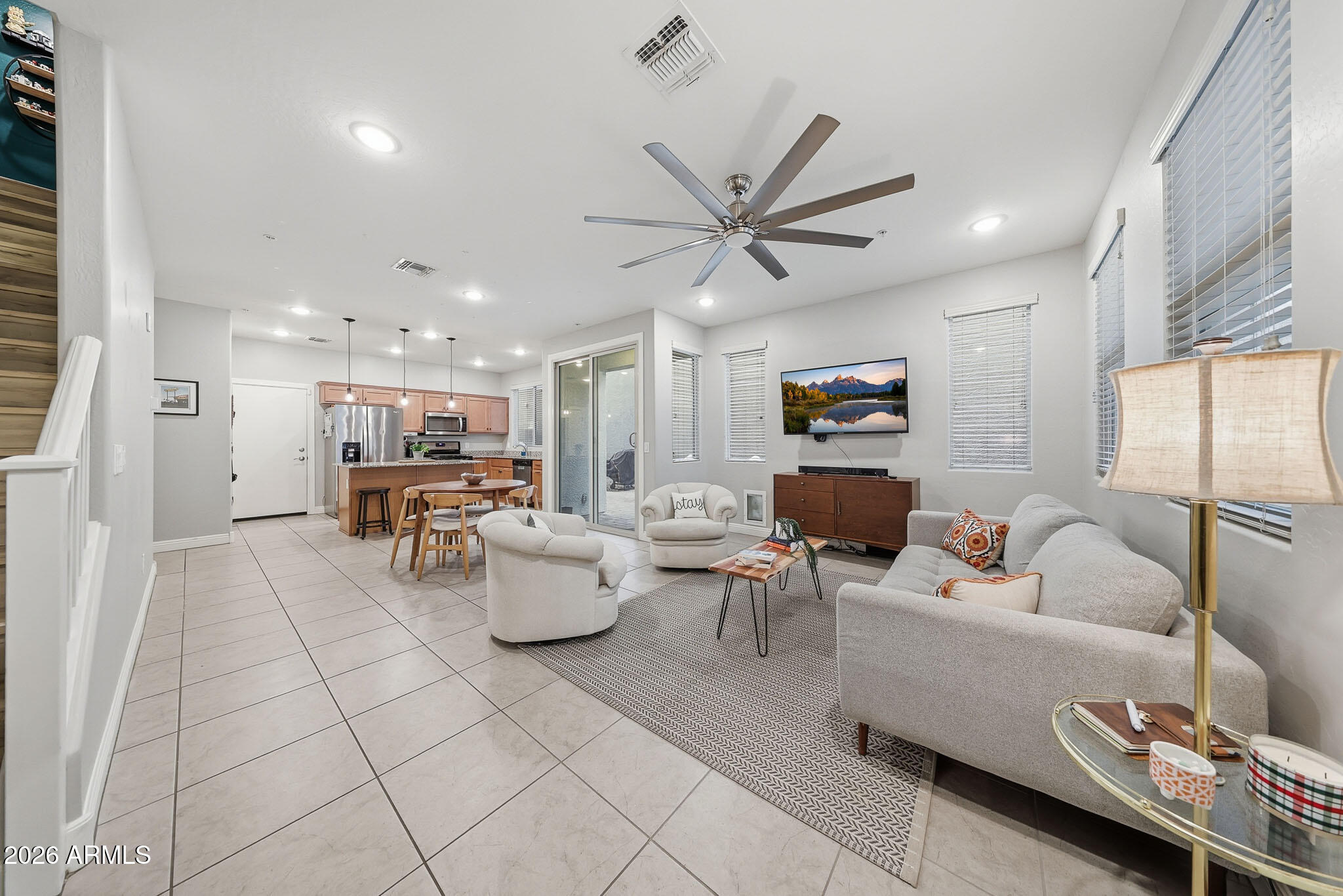 2492 North Stone Hill Road Buckeye, AZ 85396 - Photo 4 of 33 Great Room to Kitchen