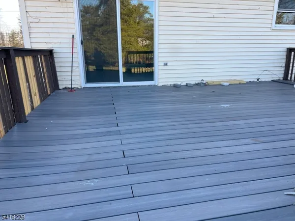 a view of a house with wooden floor