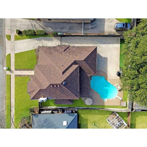 2613 Stone Hollow Drive Bedford, TX 76021 - Photo 30 of 33 a balcony with table and chairs