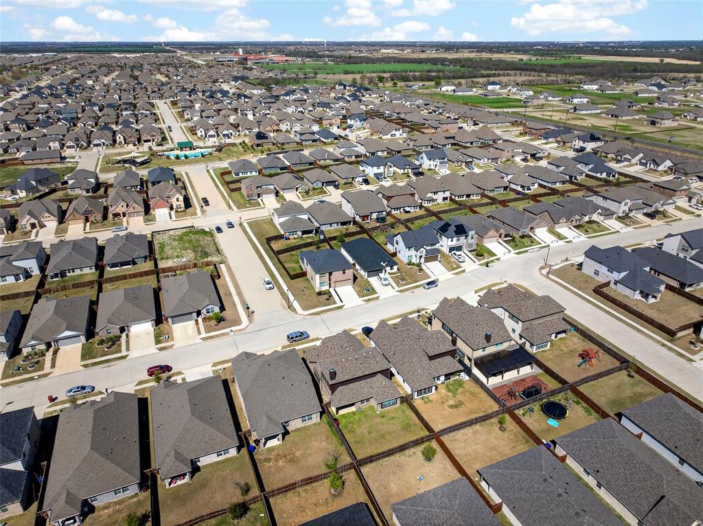 3245 Ribisl Lane Royse City, TX 75189 - Photo 35 of 39 an aerial view of a city with lots of residential buildings