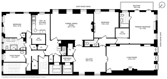 a building with multiple windows